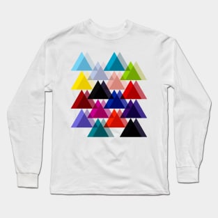 Double triangles Long Sleeve T-Shirt